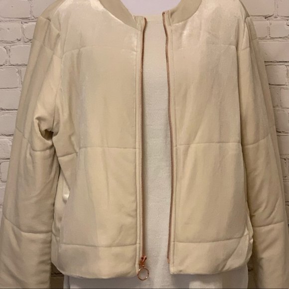 Lauren Conrad Jacket All Is Cozy Cream Size XXL - Picture 3 of 9